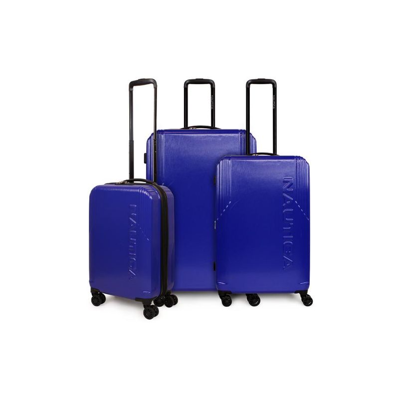 NAUTICA - Set 3 maletas Hope S+M+L azul electric NAUTICA