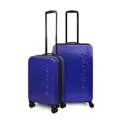 NAUTICA - Pack 2 maletas Hope S de cabina + Mediana azul electric