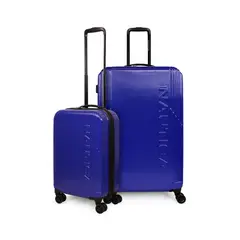 NAUTICA - Pack 2 maletas Hope S de cabina + L grande azul electric