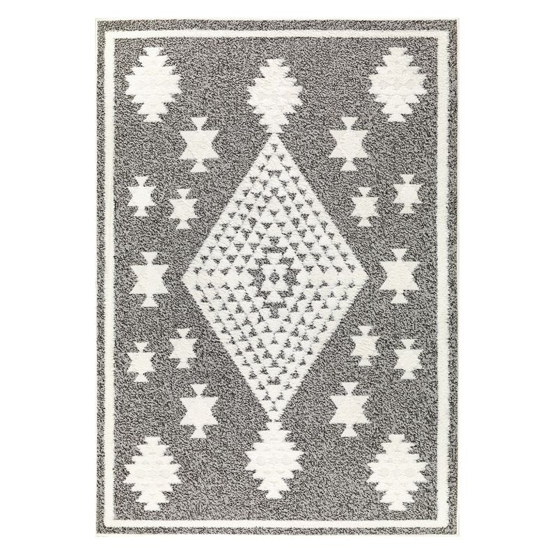 MODA ALFOMBRAS - Alfombra Palafito Gris 300 x 400 cm