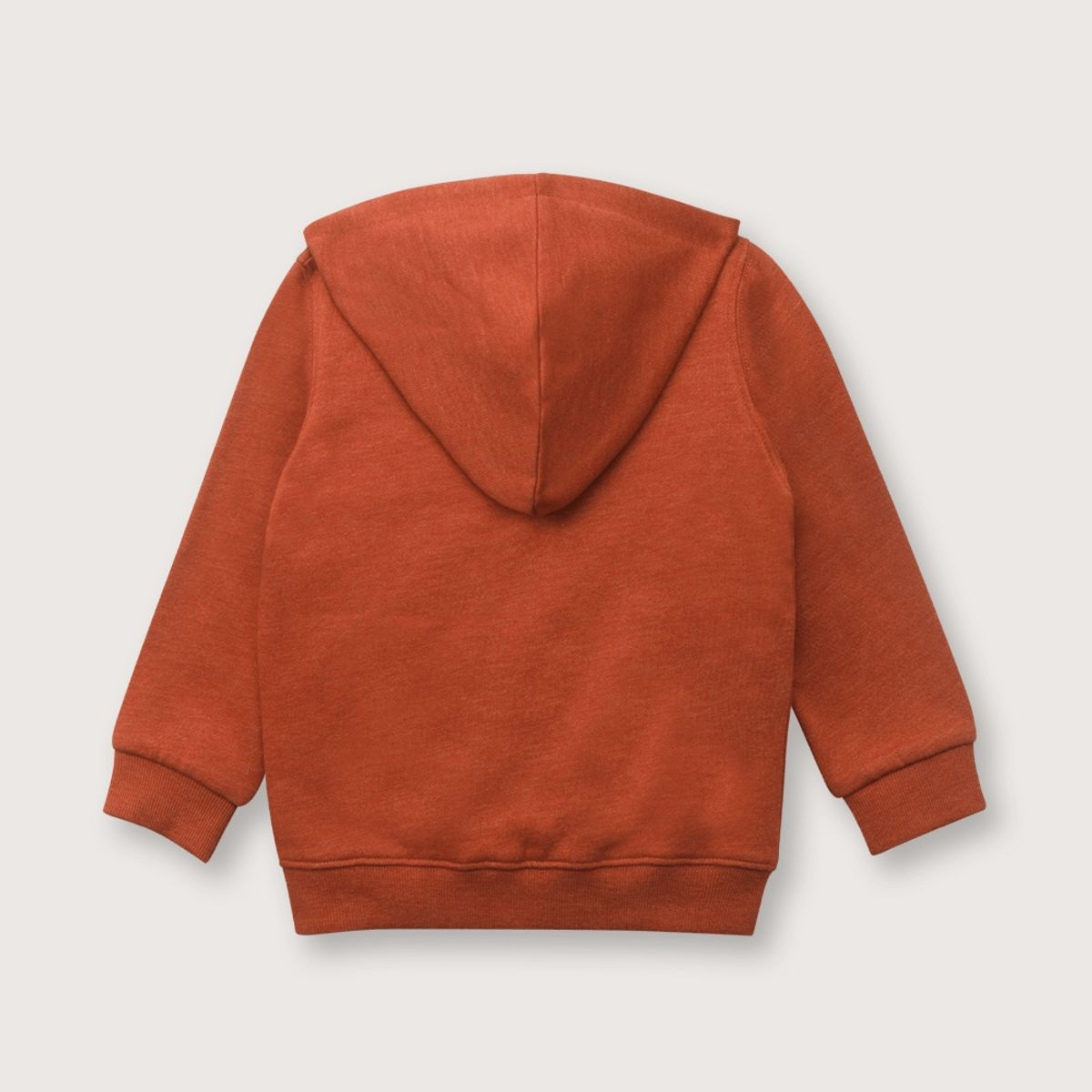 OPALINE - Polerón de niño esencial naranjo (06M a 4A)