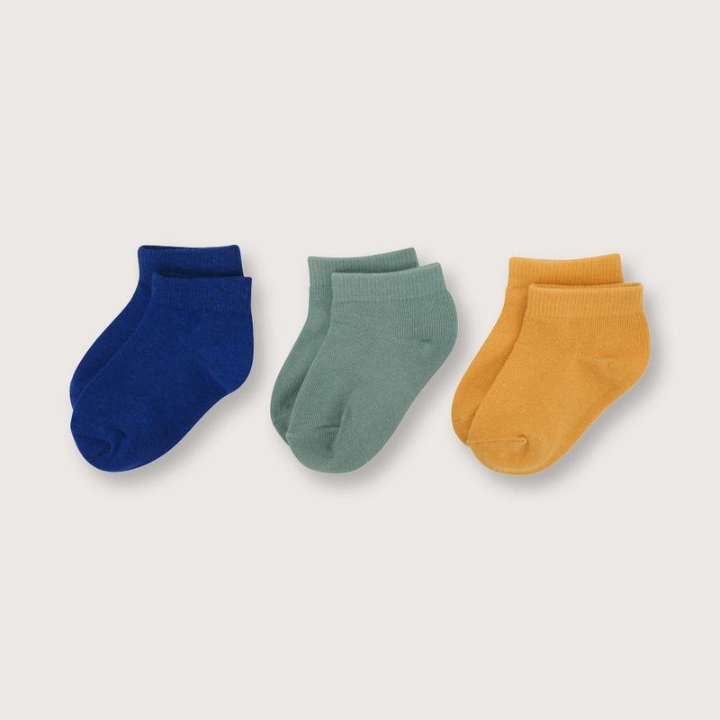 OPALINE - Calcetines de niño verde (6 meses a 6 años)