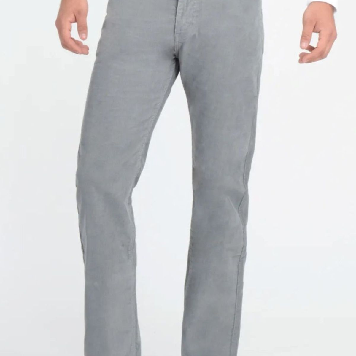 LEVIS - Jeans Hombre de Cotelé 505 Regular Gris Levis