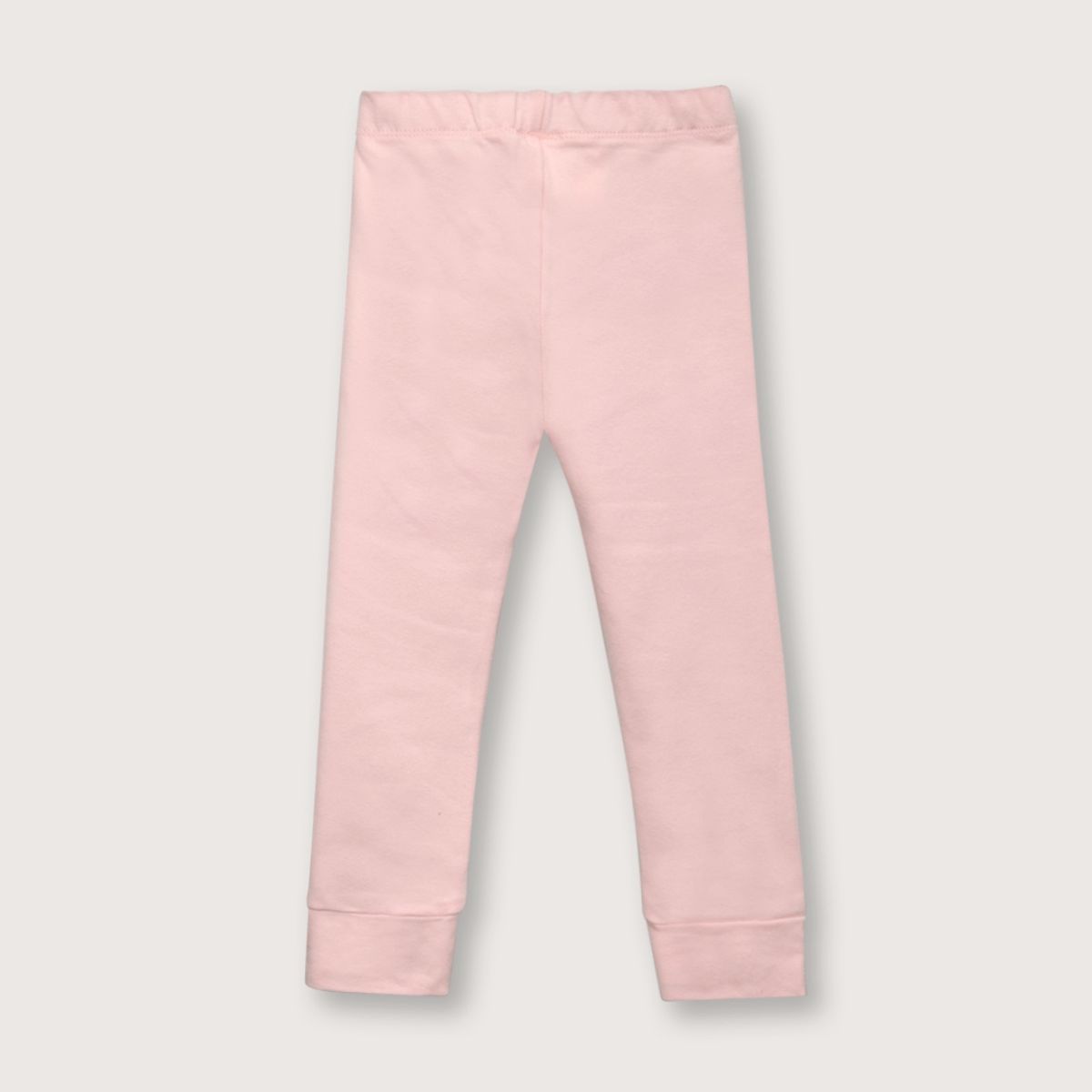 OPALINE - Calza de niña con moño rosada (6 meses a 4 años)