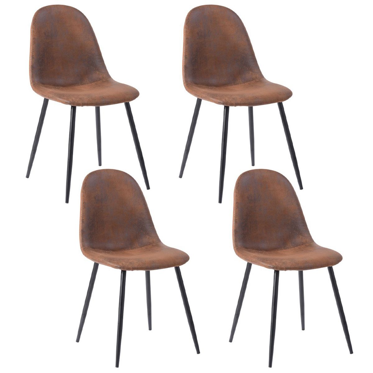 NOVAHUS - PACK 4 SILLA COMEDOR CHARLESTON