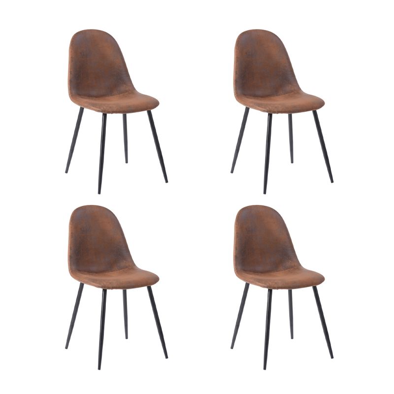 NOVAHUS - PACK 4 SILLA COMEDOR CHARLESTON