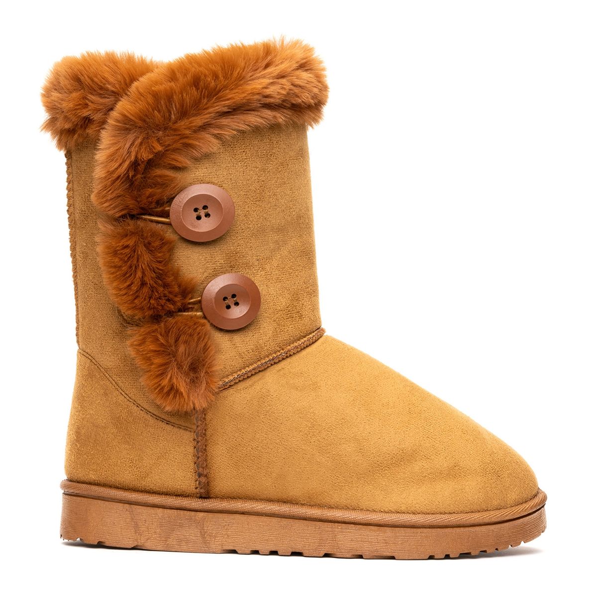 CHANCLETA - Bota Mujer Café Hilda Chancleta