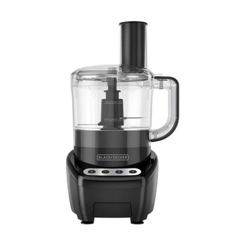 BLACK+DECKER - Procesadora De Alimentos Black and Decker negra