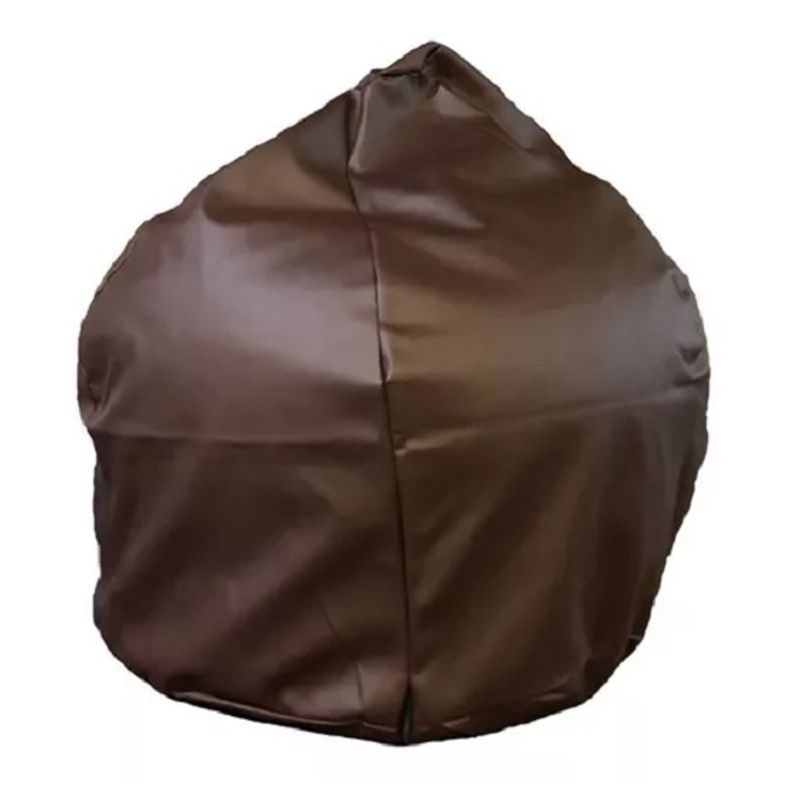 REHUCE - Puff Premium XL Cuero Sintetico Cafe