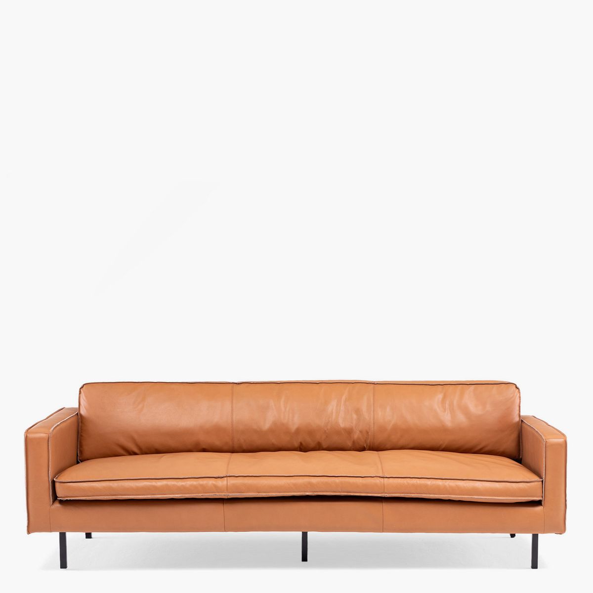 FORM DESIGN - Sofa 3C Sinatra Cuero Cognac Form