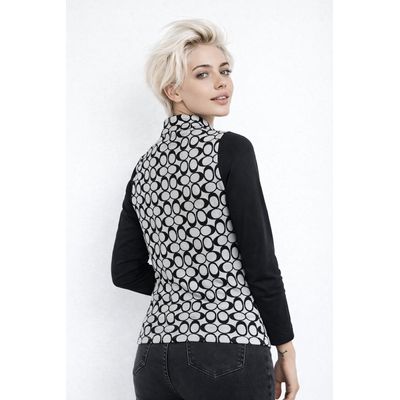 Imagen 2 del producto Polera Bicolor Estampada