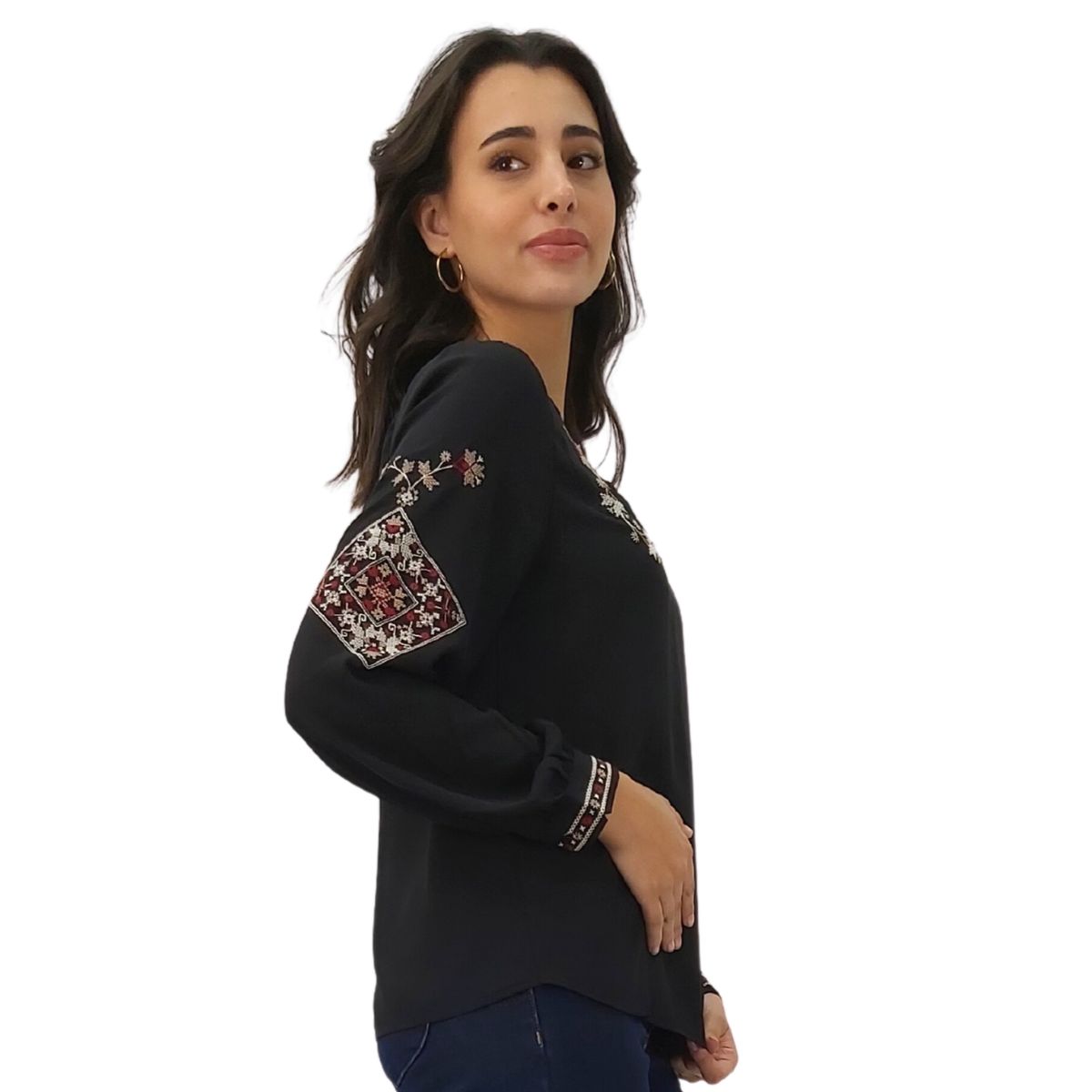 TENTATION - Bluson Bordado Manga Larga