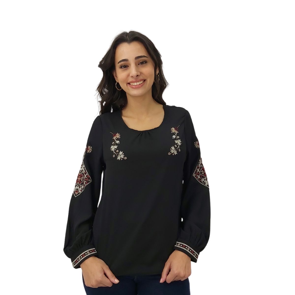 TENTATION - Bluson Bordado Manga Larga