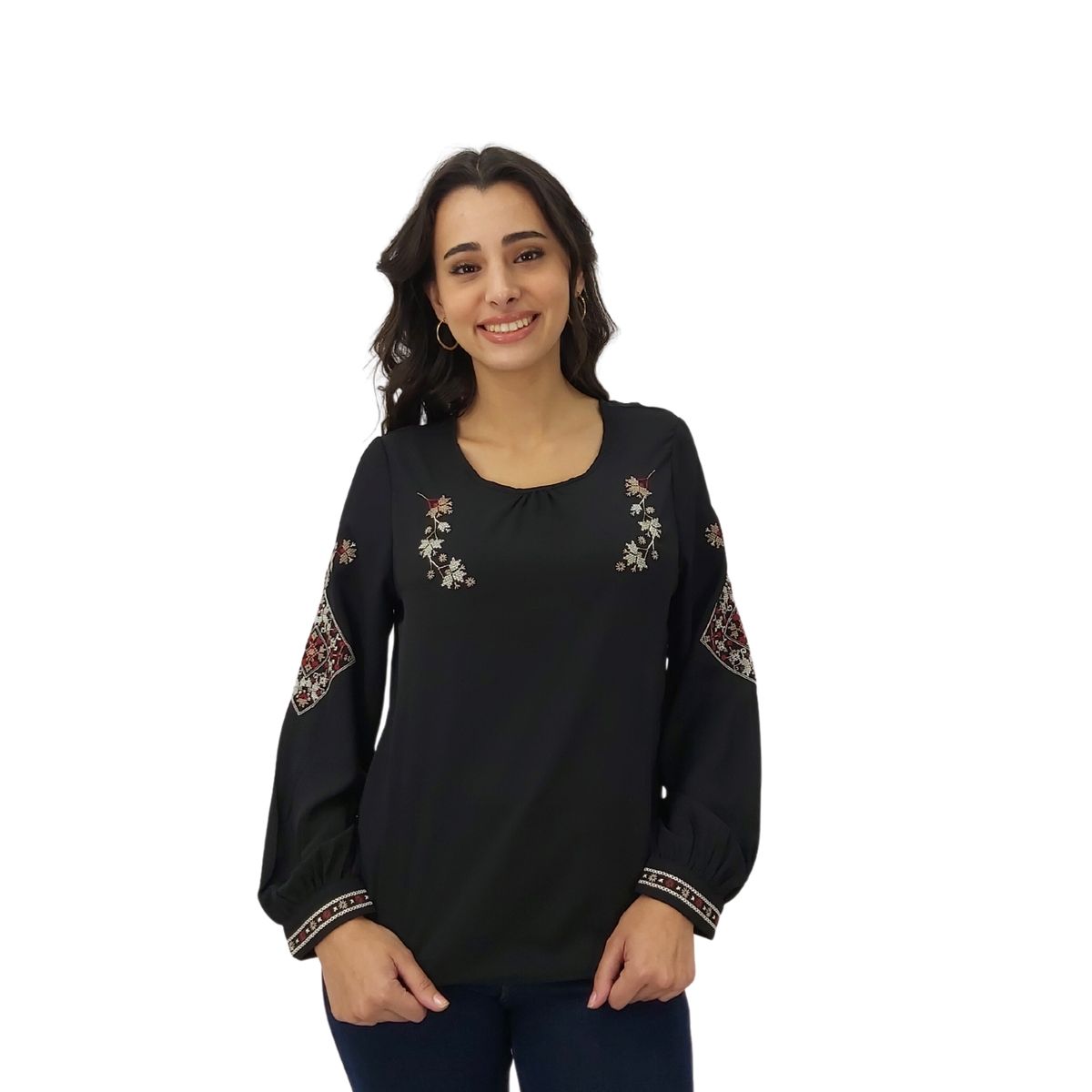 TENTATION - Bluson Bordado Manga Larga