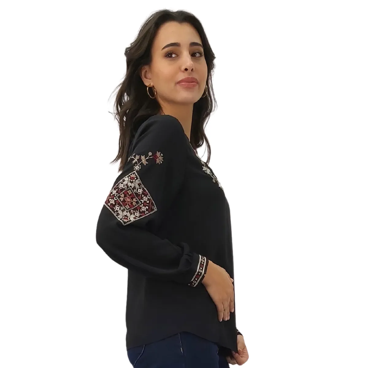 TENTATION - Bluson Bordado Manga Larga