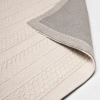 Alfombra Algodon Bartolome 300x400 Blanco Form