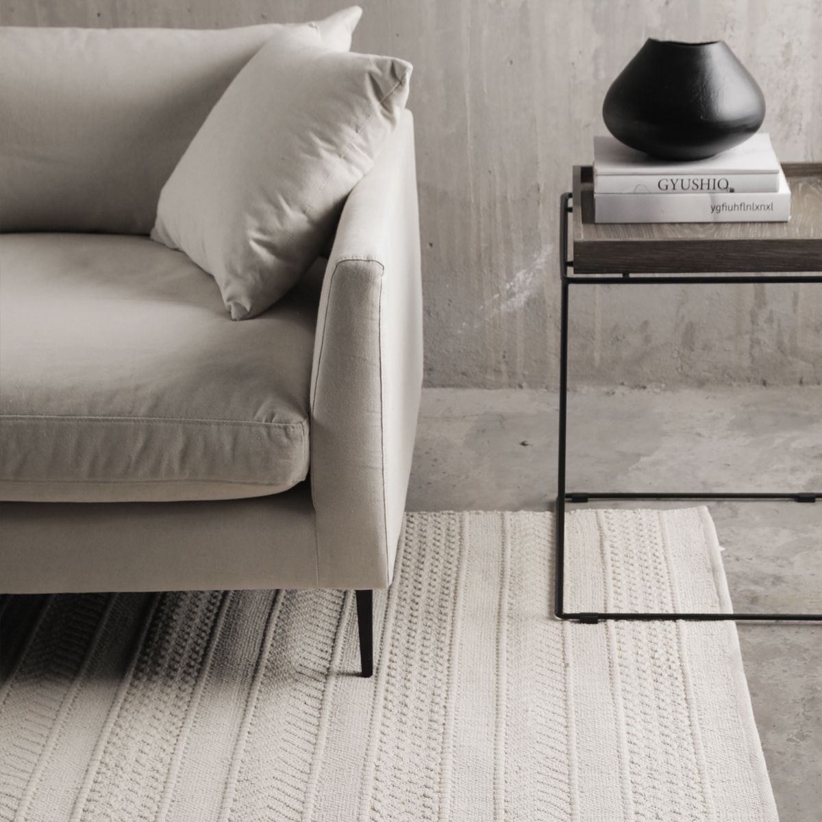 FORM DESIGN - Alfombra Algodon Bartolome 300x400 Blanco Form