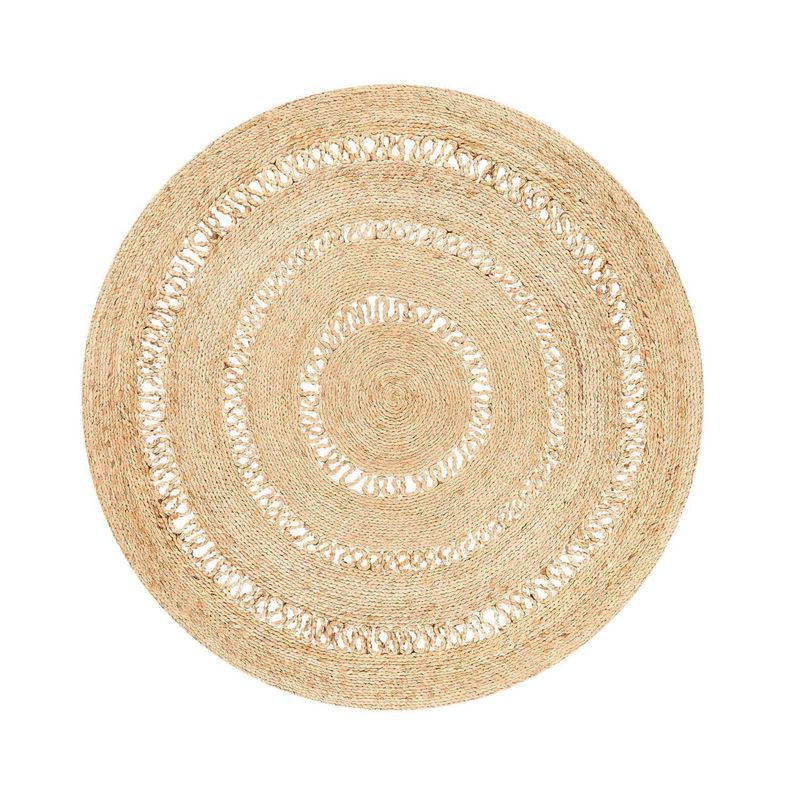 FORM DESIGN - Alfombra Yute Oasis 120 Diam Crudo Form