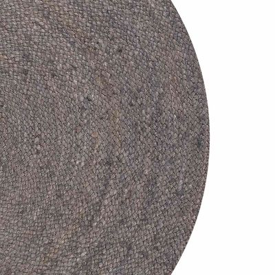 Imagen 2 del producto Alfombra redonda Yute Gobi Gris Oscuro Form