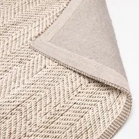 Alfombra Algodón/Cañamo Chebbi 200x300 Crudo Form