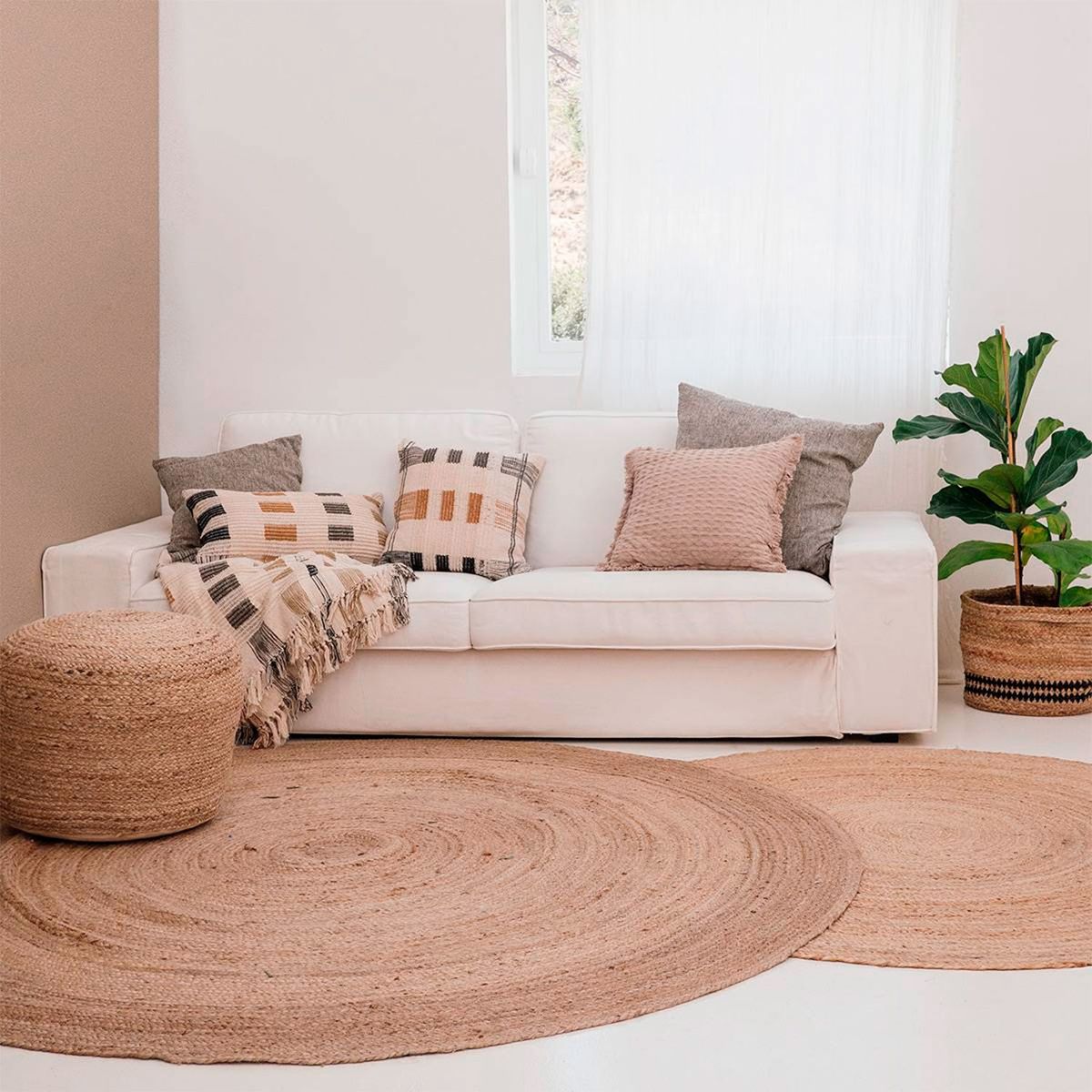 CALMA HOUSE - Alfomra Yute Ural Diam 200 Calma House