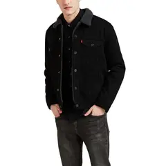 LEVIS - Chaqueta Hombre Regular Fit Sherpa Negro