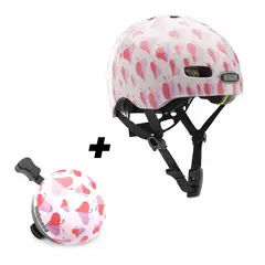 NUTCASE - Casco + Campanilla Baby Nutty Love Bug Gloss Mips Xxs