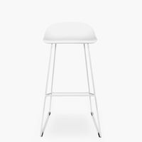 Taburete Piso Bar Klein Blanco Form