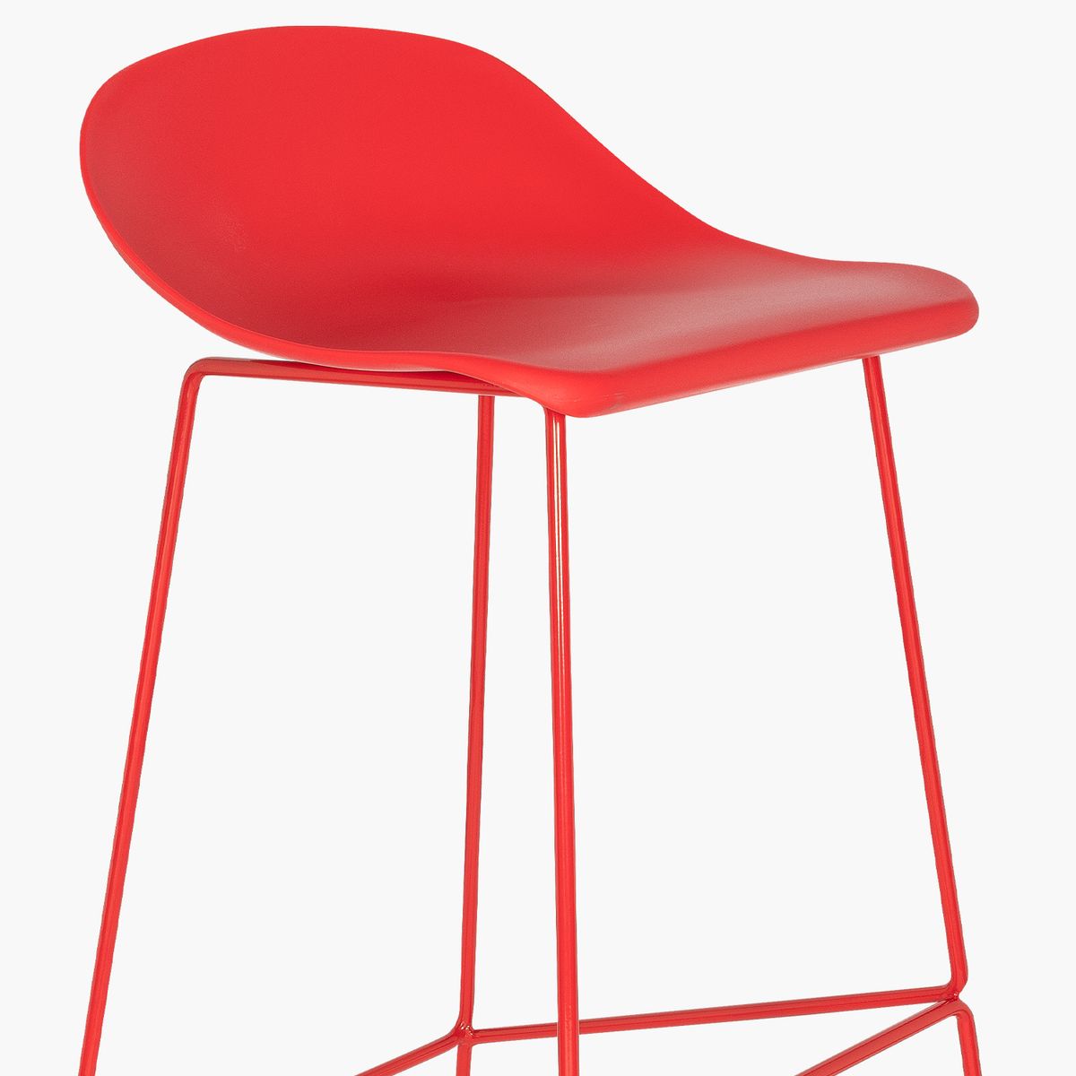 FORM DESIGN - Taburete Piso Bar Klein Rojo Form