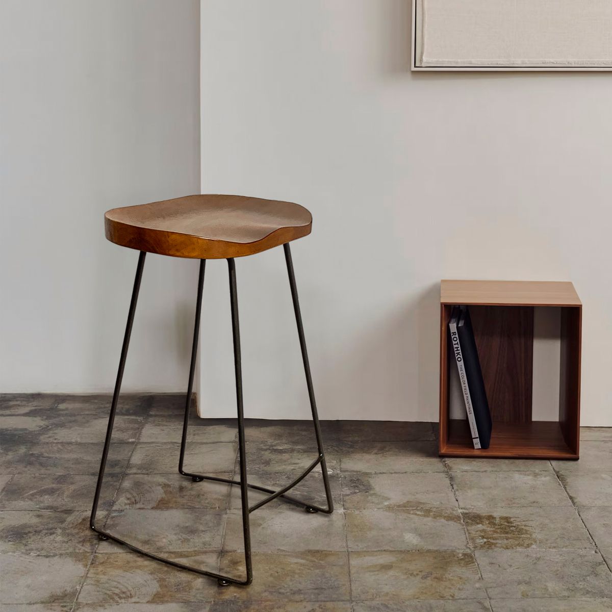 FORM DESIGN - Taburete Medio 66 Madera City Chocolate Form