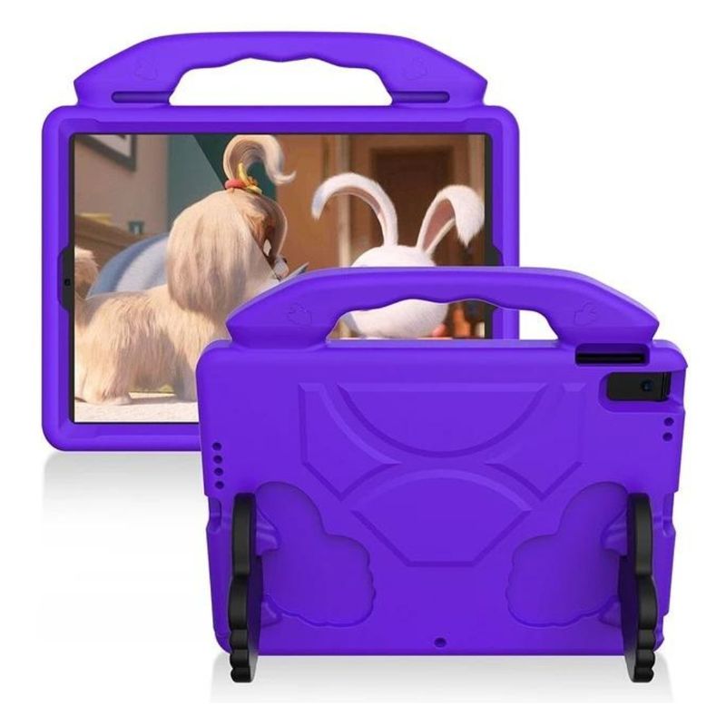 GENERICO - Funda De Niños Anti-golpes Para iPad 7ma 8va 9na Gene 10.2 Morado