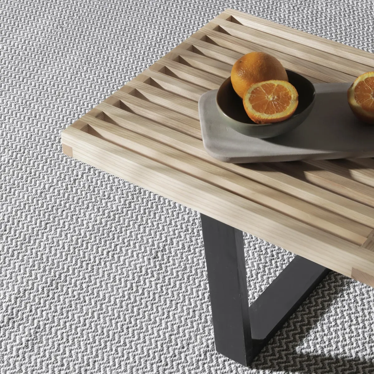 FORM DESIGN - Alfombra Exterior Myrtos 170x240 Bco/Gris Form