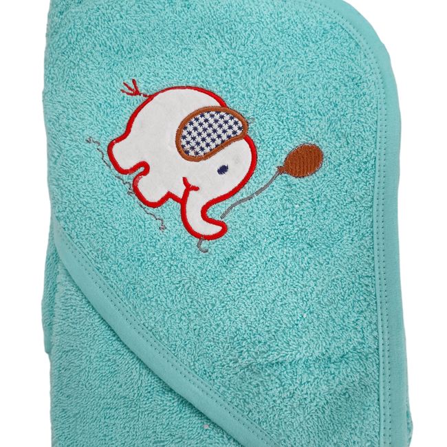 AGW - Pack 2 Toallas Bebe Niño Con Capucha 100% Algodon