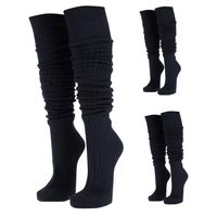 Pack 3 Calcetines Bucaneras Algodon Escolar Extra Larga