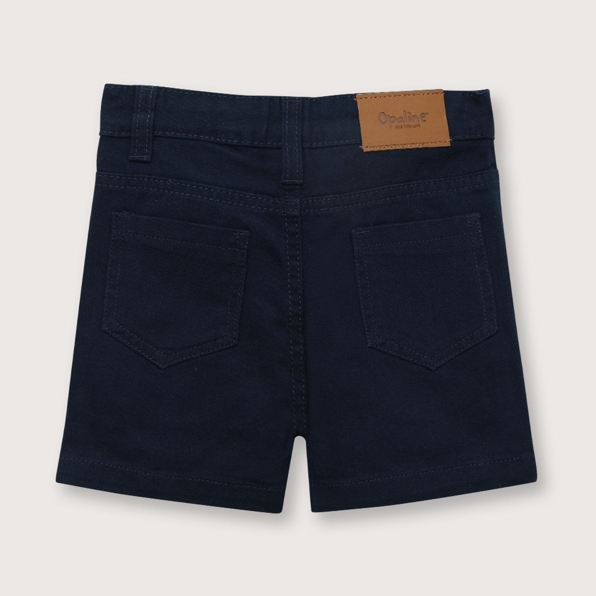 OPALINE - Bermuda de niño navy (6 meses a 4 años)