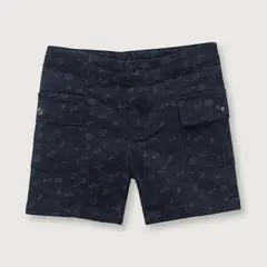 OPALINE - Bermuda de niño navy (6 meses a 4 años)