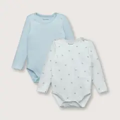 OPALINE - Pack bodies de niño calipso (prematuro a 2 años)