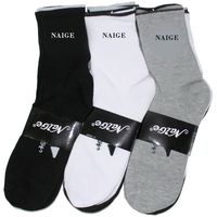 12 Pares Calcetas Media Caña Deportivas Para Hombre De Algodón