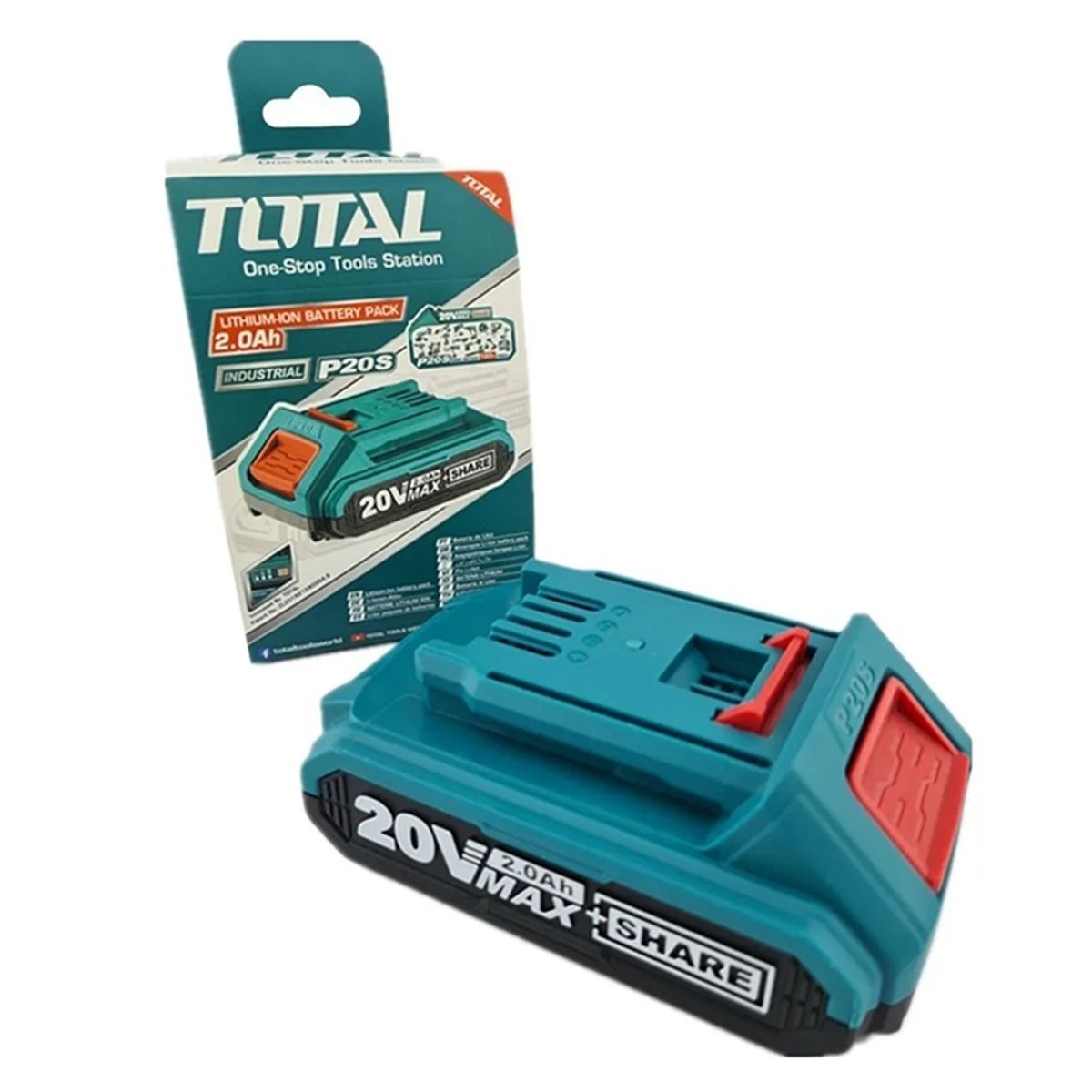 TOTAL TOOLS - Batería Litio-ion 20v 2ah