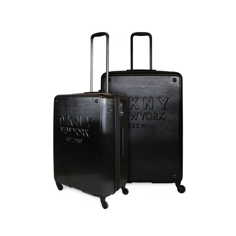 DKNY - Pack 2 maletas Donna Karan New Yorker M+L negra DKNY