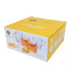 LIBBEY - SET 4 TAZAS ARCOS 314 ML