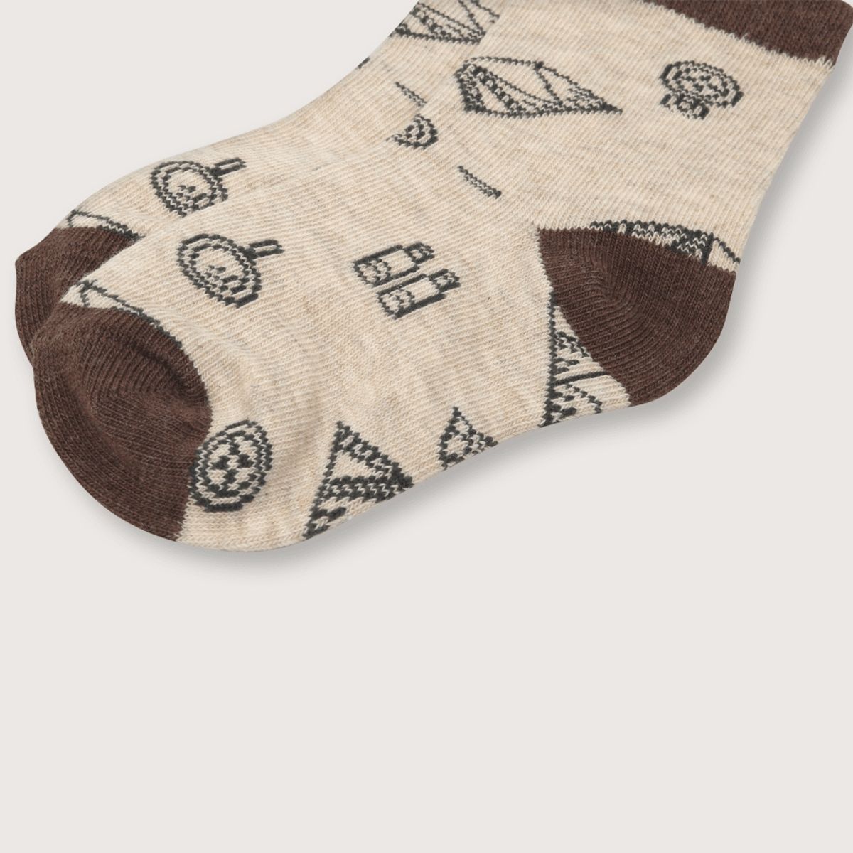 OPALINE - Pack calcetines de niño explorador verde militar (06M a 6A)