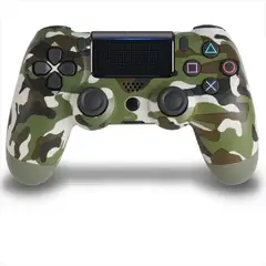 NJOY TECH - Control PS4 Joystick Inalambrico Camuflado Verde