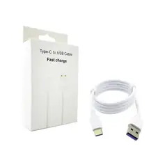 GENERICO - Cable Cargador y datos USB Tipo C de 1 Metro para Samsung Xiaomi