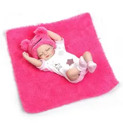 LIANYUN - Muñeca bebe reborn vinilo de silicona juguetes para 26cm