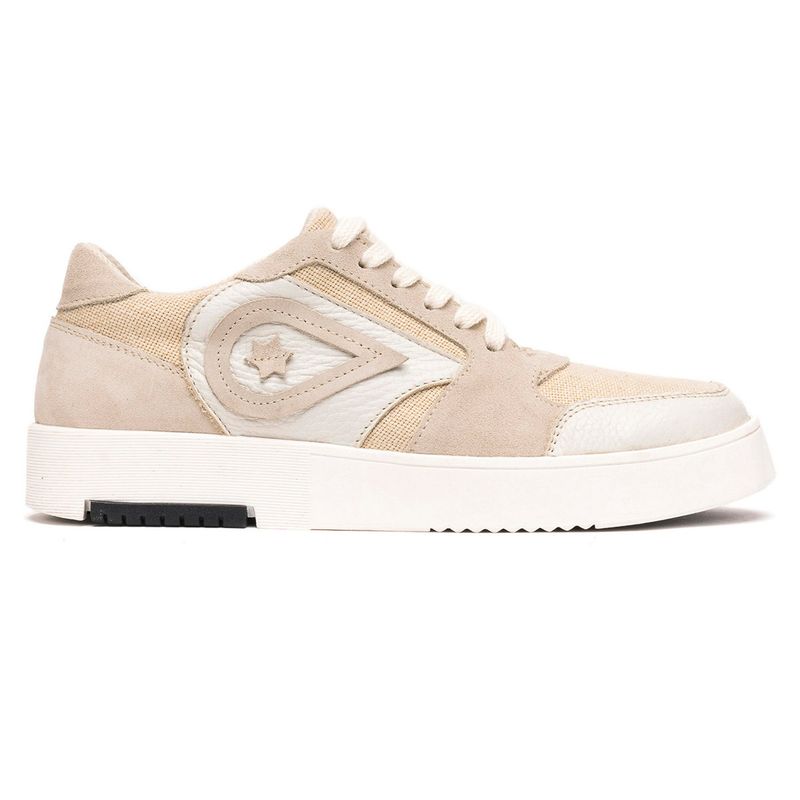 LANDAZURI - Zapatilla Urbana Mujer Stella Marfil Landazuri