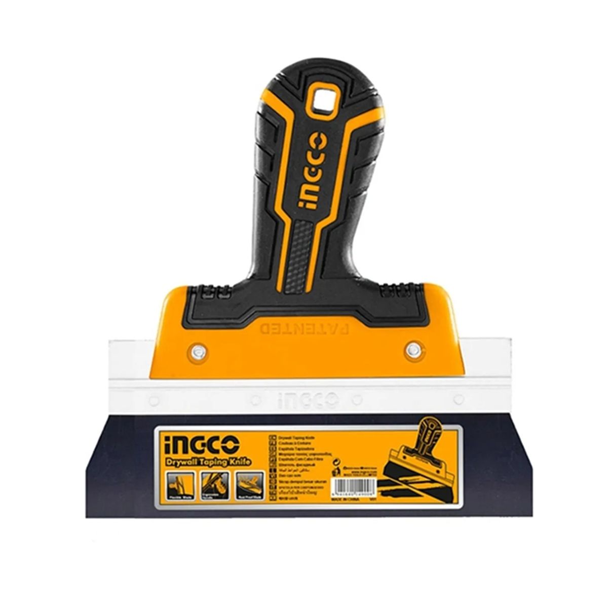 INGCO - Espátula Tapizadora De Gypsom Para Yeso 200mm