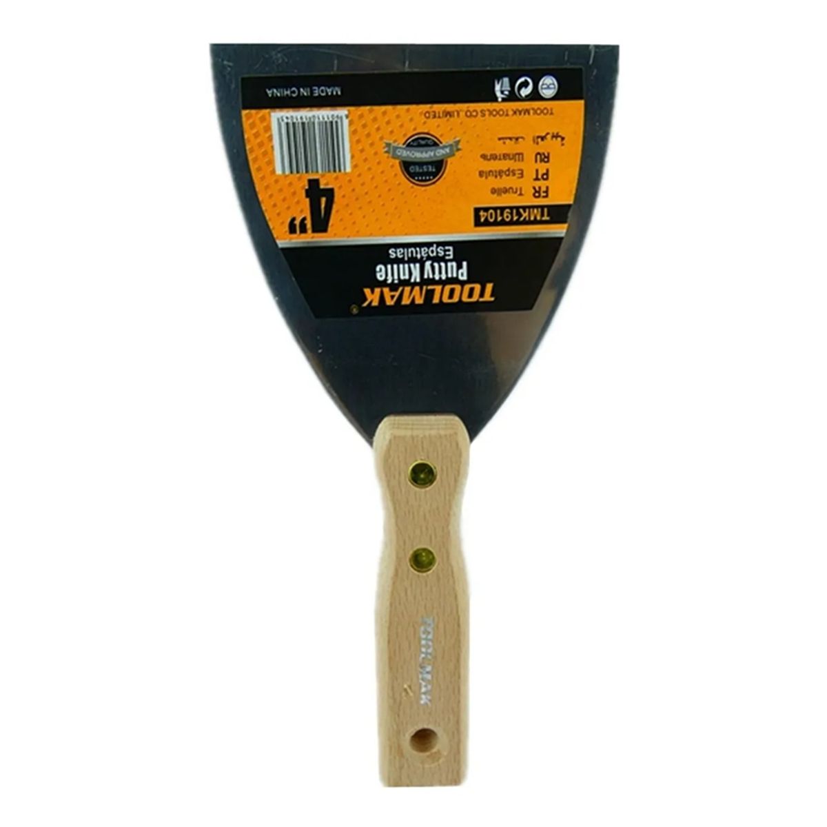 GENERICO - Espatula Recta 4 Pulgadas 100mm Tmk19104