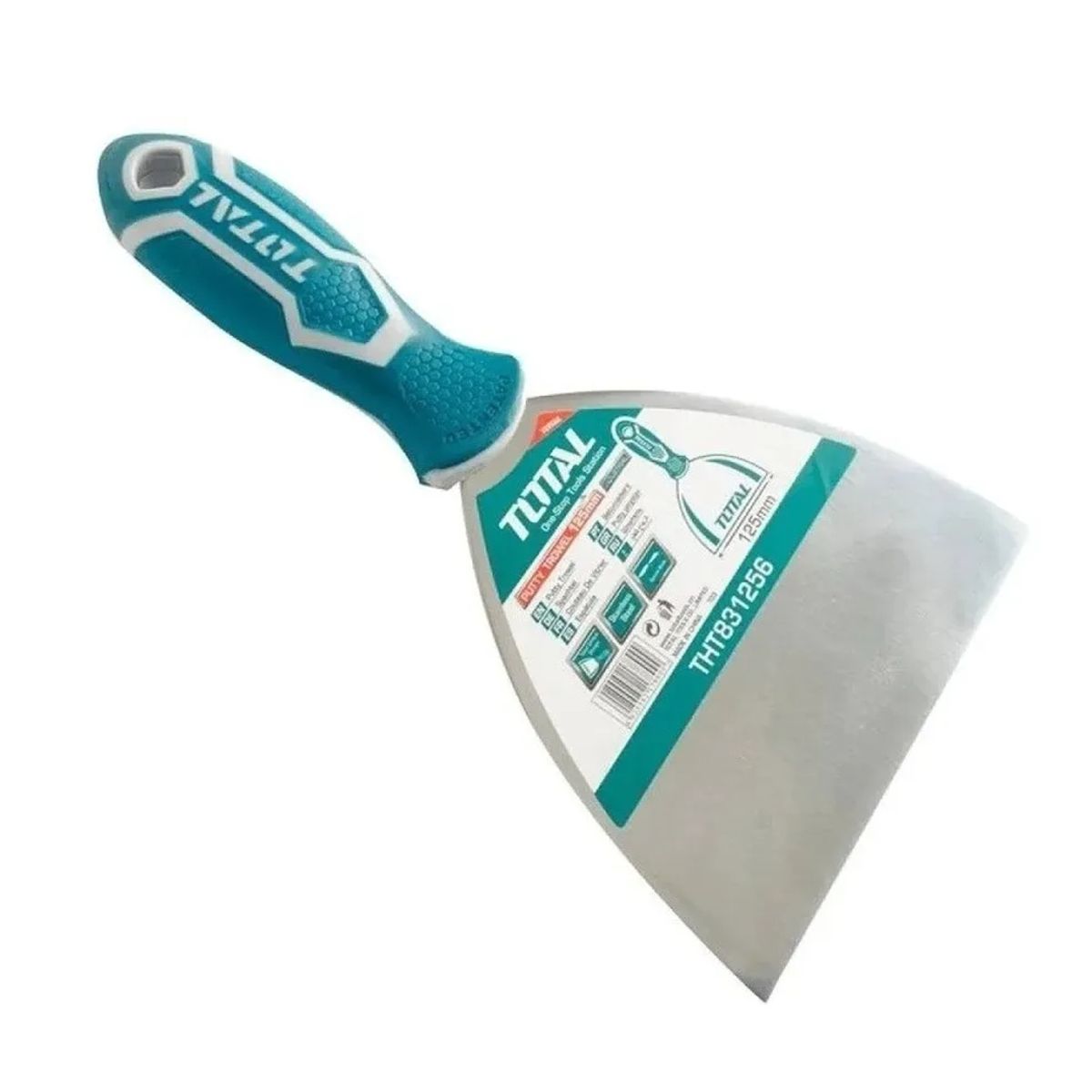 TOTAL TOOLS - Espatula Mango De Goma 125mm 5 PuLG Total Tht831256