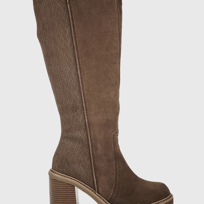 DEGAS - Bota Cuero Dayton Taupe DEGAS